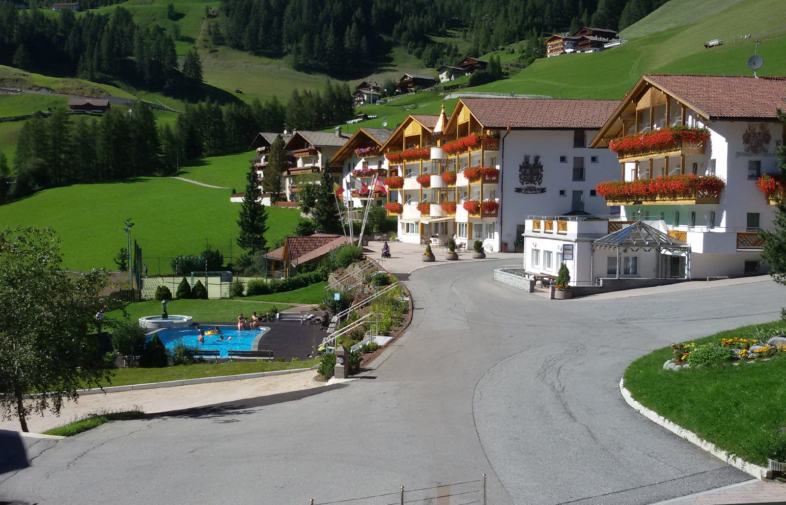 Rinsbacherhof hotel at the feet of Speikboden